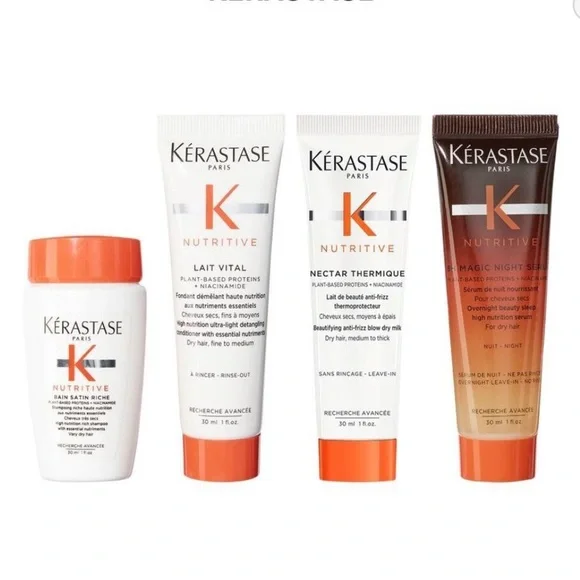 ‼️SOLD‼️ Kerastase NUTRITIVE Deep Hydration & Shine 4-Piece Deluxe Travel Set - Picture 1 of 5